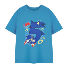 Sonic The Hedgehog Boys I Am 5 Short-Sleeved Birthday T-Shirt