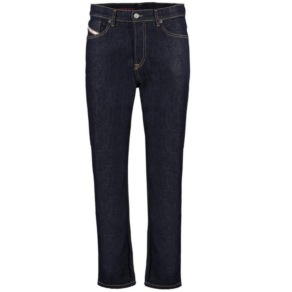 Diesel (28S, Dark Blue) Mens D-Fining Tapered Jeans