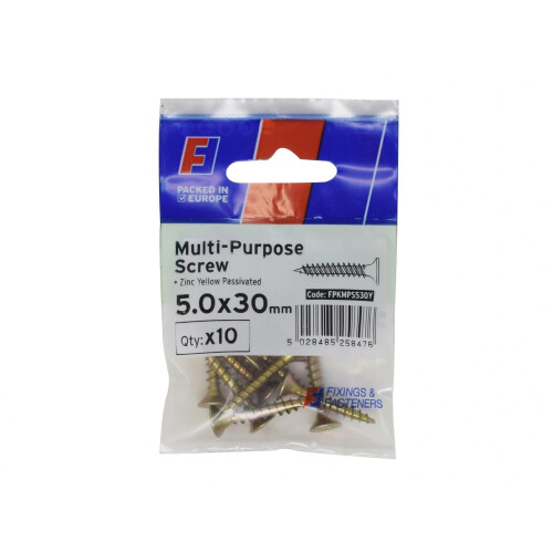 Forgefix Forgefix Multi-purpose Screws, Pozi, Csk, Zyp, Forgepack