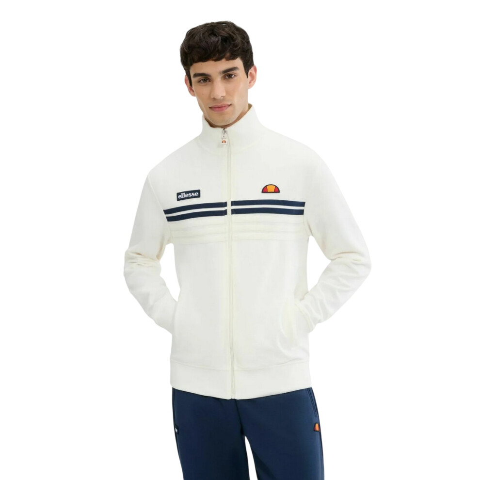 Ellesse (Xs, Off ) Mens Vicenza Track Jacket White