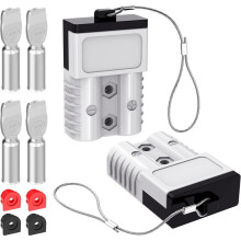 För Anderson-Kontakt, 175AMP 1/0AWG Batterianslutning med Hårt Lock 12-36V för Anderson-Kontakt Vinschkopplingssats för Kabel Husbil B