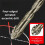 High-Performance Titanium-Coated Drill and Tap Set, High-Strength 4-Flute Serrated Eccentric Drill Bit Kit 5