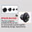 4PCS Low Profile Impact Socket Adapter Set. Drive Ratchet Adapter Set 2