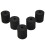 Spare Roller Wheel for Glue Applicator Sponge Roller Replacement Set 5 Pack Suitable for PVC Latex Wood 4