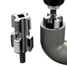 4-Point 6-Point Water Pipe Inner Hole Opener Electric Drill Hexagonal Universal Water Pipe Tapping Hand Electric Drills