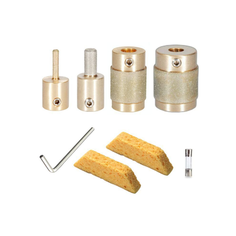 1In 3/4In 1/4In 1/8In Diamond Grinder Bit Tool Brass Core Stained Glass Grinder Bits&Diamond Grinder Bit Tools 4711587030682