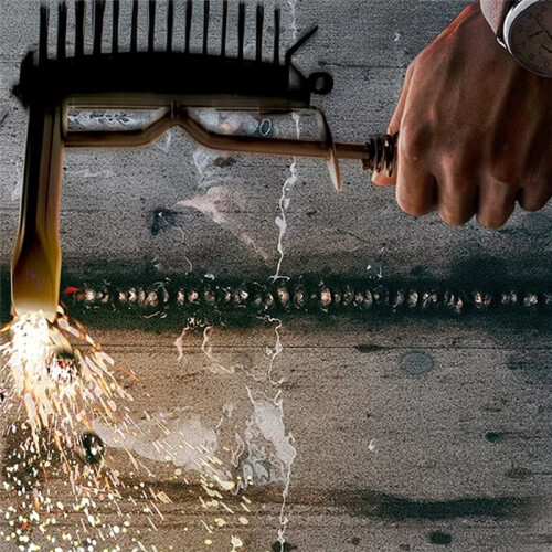 Spring Handle Brush Welding Hammer for Household Use, Knocking Slag, Welding Slag, Rust Removal Hammer 1