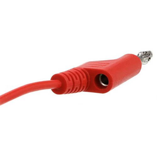Banana Plug to Alligator Clips Test Leads 5 Color Soft Flexible Electrical Wire Cables for Multimeter Electrical Testing 1