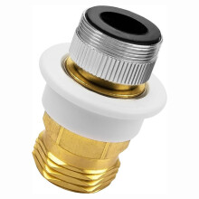 Adaptery Szybkozłączne do Zmywarki, Adapter Kranu do Kranu Zlewozmywakowego 15/16in-27M lub 55/64in-27F X 3/4in GHTM