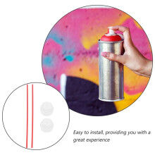 50pcs Spray-Paint Caps Fit Female Cans,Needle Cap-Spray Can Nozzle-Spray Paint Nozzles-Spray Paint Tips Red Thin Tube
