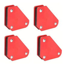 4 Pezzi di Supporti Magnetici per Saldatura, Frecce di Saldatura Angolari, Magneti, Posizionatori di Fissaggio per Saldatura, Ferrite, Strumenti di