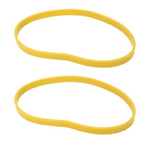 2 Bandes de Scie à Ruban en Caoutchouc, Pneus de Scie à Ruban, Pneus en Caoutchouc Antidérapants pour Scie à Ruban de 20 cm, Jaunes