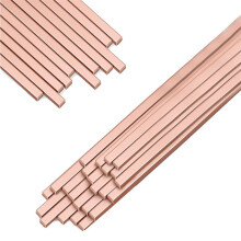 Sticks Brazing Rods, BCuP-5 15% Silver Solder Copper Phosphor Welding Rods Industry Grade 0.050x1/8x10inch 40pcs