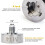 Adapter for X LOCK to M14 Thread Apply to Cut Blade Disc Diamond Core Drill Bit XLOCK Adapter Universal Adapter 3