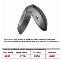 1PCS Single Bevel Grinding Wheel for Tungsten Steel Blade Alloy Saw Blade Milling Cutter SDC Wheel 45 125mm 200
