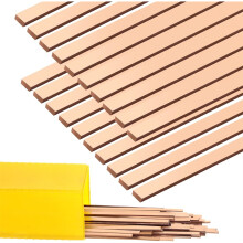50 Sticks Brazing Rods, Industry Welding Rods Low Melt Aluminum Welding Rod for HVAC Refrigerator Air Conditioning