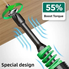 Greener Magnetic Screwdriver Bits Non-Slip Shockproof  Impact Bits Hex Shank Alloy Steel  Bits 90mm 5Pcs