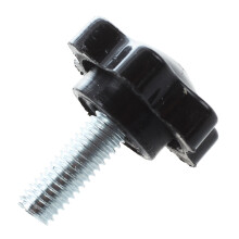 5Pcs Male Thread 25mm Hex Shaped  Clamping Knob with 5Pcs M8 Thread T-Slot Drop-in Stud Sliding Screw Bolt