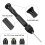 36Pcs Hand Drill Bits Set Metal Pin Vise with Small Drill Bits PCB and 25PCS Micro-Twist Drill Bits for  Beads 3