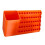 50-Hole Screwdriver Bit Holder with Power Drill Mount - Drill Bits Organizer Toolbox for 1/4Inch Impact Bits, Screws 3