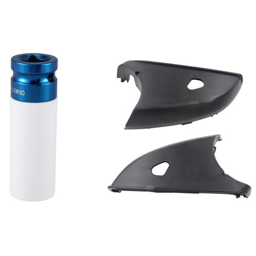 1/2inch Drive 17mm Set Thin Wall Deep Impact Nut Socket  with Auto Side Rearview Mirror Bottom Lower Holder Cover