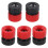 5pcs Adjustable Drill Depth Stop Collar Set 8-13mm Plastic Drill Bit Guide Stopper for Woodworking DIY Projects 1