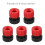 5pcs Adjustable Drill Depth Stop Collar Set 8-13mm Plastic Drill Bit Guide Stopper for Woodworking DIY Projects 7