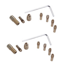 16-Piece 0.5-3mm Drill Chuck Collets Set of Quick Chuck for Tools