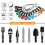 12Pcs Drill Bit Holder 1/4 Inch Hex Shank Drill Bit Holder Drill Bit Keychain Portable Quick Change Drill Bit 4