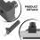 Parting Off Tool Holder with Parting Blade SIEG S / N: 10145 Cut-Off Tool and Cutting Blade 10mm 5
