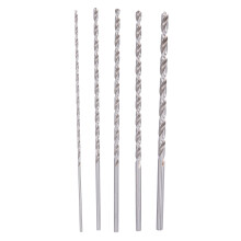 10PCS Extra Long High-speed Steel Drill Bit Sets Straight Shank Twist Drill Bit Tool 2-5mm for Wood