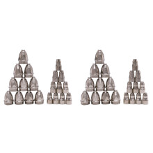 40Pcs P80 Plasma Cutting Torch Consumable Cutting CNC 80A P80 Plasma Torch Tip Electrode Nozzle