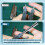2pack Multitool Bit Driver Extender,1/4 Inch Drill Bit Extension Rod with Flat Handle for Enhanced Accessory Use 2