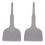 2X Sds  Shank 3-In Wide Electric Hammer Chisel Angled Heavy Duty Bent Tile Chisel 1