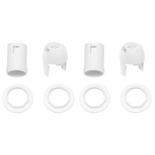 2X Cucchiaio in Plastica Tipo di Vite E14 Lampadina AC 250V 2A