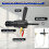 1 1/4In-7 Male to SDS  Drill Adapter Kit- Water Injection Capable,Includes Solid Brass Hose Quick Connector and Hose 5