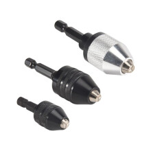 3 STKS 1/4 Inch Hex Shank Snelspanboorkop Quick Change Adapter Converter Klopboormachines Bits, Elektrisch Gereedschap Accessoires