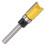 3Pcs 1/4 inch Shank Flush Trim Router Bits Pattern Template Router Bit Set Woodworking Top Bearing Milling Tools 7