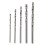 5-Piece Set of 3/8-Inch Quick-Change 82 Chamfer Adjustable Drill Bits,HSS Wood Drill Bits Sink Hole Drilling Tool Kit 3