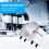 1Pcs Spindle CNC Milling Machine Motor with 4 Screws Spindle Clamp Mounting Bracket 65mm 4