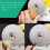 3 Unidades 6 Polegadas 150 Mm Diamante Abrasivo GrãO Disco 80 240 400 Disco Volta Plana Disco Volta para Ferramenta Disco Moagem AcessóRios para 3