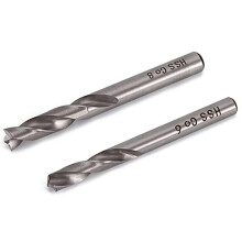 Set di Punte da Trapano per Saldatura un Punti 2 Pezzi HSS Co Cobalto Fresa per Saldatura un Punti Pannelli Separati Punte da Taglio per Fori, 6 Mm 8