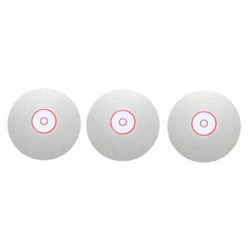 3 Unidades 6 Polegadas 150 Mm Diamante Abrasivo GrãO Disco 80 240 400 Disco Volta Plana Disco Volta para Ferramenta Disco Moagem AcessóRios para