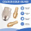 10Pcs Brass Collet for , Replacement 4485 Quick Change Rotary Drill Nut Tool Set with Two Metal Change Collet Nut 2