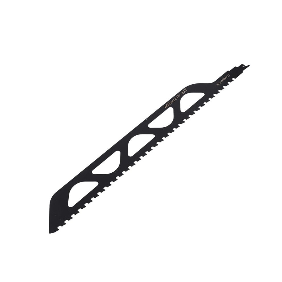 Reciprocating Saw Blade Carbide Tungsten Carbide For Cutting Porous Concrete, Fibre Cement, Brick 455Mm/17.9Inch 4712045141889