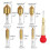 26-Pack Woodworking Chamfer Drilling Tools Drill Bits Set Wood Plug Cutter Three Pointed Countersink Drill Bits 6
