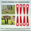 40Pcs Replacement Plastic Blades Accessories for  Polycut 2-2 FSA 45 Lawnmower Trimmer Grass Cutter 9