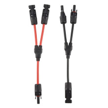 Solar Y Branch Cable Connectors,Solar Cable Parallel Adaptor in Pair for Solar Pane,Cable Wire Plug Tool Kit