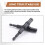 2 Pack Pivoting Bit Tip Holder, Magnetic Screw Drill Tip 1/4inch Hex Shank, Quick Change Locking Bit Holder (Black) 6