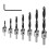 26-Pack Woodworking Chamfer Drilling Tools Drill Bits Set Wood Plug Cutter Three Pointed Countersink Drill Bits 7